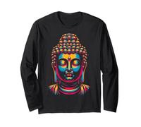 Buddha Budismo Budista Gautama Zen Yoga Hombres Mujeres Niños Manga Larga