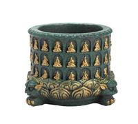 Buddha Incense Stick Holder - Spiritual Zen Statue Ash Catcher, Decorative Meditation Accessory | For Bedroom Living Room Office Balcony Indoor Outdoor Relaxation Use, Incense Burner, Decor, Meditatio