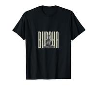 Buddha Mindfulness Estilo Minimalista Zen Camiseta