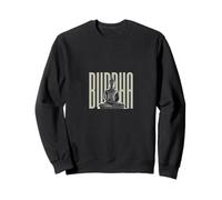 Buddha Mindfulness Estilo Minimalista Zen Sudadera