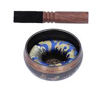 Buddha Sound Bowl, 3.3 X 3.3 X 1.7in Juego de Cuencos de Cobre para Terapeutas de Masaje para Practicantes de Energía para Psicoterapeutas para Yoga Espiritual