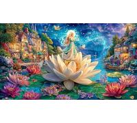 Buddha-Statue 1000 Piezas Puzzle Educativo Papel Reciclado Juego Familiar Desafiante para decoración Mural y Regalos 38x26/1000pcs