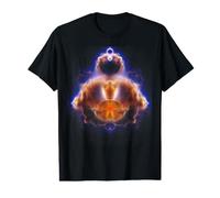 Buddhabrot Fractal Art - Meditación Cósmica Geometría Sagrada Camiseta gráfica económica
