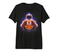 Buddhabrot Fractal Art - Meditación Cósmica Geometría Sagrada Camiseta Premium