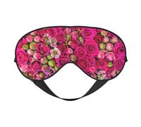 Budding Roses Sleep Eye Mas Light Block Night Eye Blinder Travel Essential Gifts Women Men Sleep Mask
