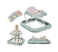 Buddy Baby Funny - Andador Bebe con Base Antivuelco - Incluye Bandeja De Sonidos Y Juegos (Verde)