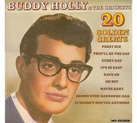 BUDDY HOLLY AND THE CRICKETS - 20 GOLDEN GREATS LP (VINYL) SINGAPORE MCA 1978