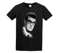 Buddy Holly Bob The Cricket Mens T-Shirt Fashion Casual Unisex Black tee 3XL