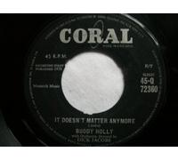 Buddy Holly - BUDDY HOLLY Raining in my Heart / It Doesn't Matter Anymore 7" 45