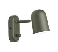 Northern Lámpara de pared Buddy. instalación fija verde oscuro