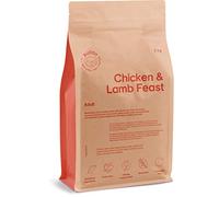 Buddy Pet Foods - Alimento seco sin cereales con mucha carne fresca e ingredientes naturales - Chicken & Lamb Feast para perros adultos 5 kg