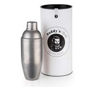 Buddy´s Bar Coctelera clásica de 700 ml, coctelera, apta para alimentos, incluye caja de regalo, acero inoxidable envejecido