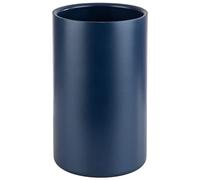 Buddy´s Bar - Enfriador de botellas de doble pared de acero inoxidable, 12 x 20 cm, diámetro interior de 10 cm, enfriador de vino adecuado para botellas de 0,7 L - 1,5 L, color: azul