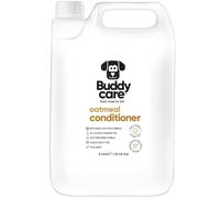 Buddycare - Acondicionador para Perros de Avena - 5L - Acondicionador para Cachorros con Aroma a Mantequilla de Avena con Aloe Vera y Vitamina B6 Profesional
