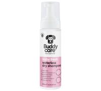 Buddycare Champú seco sin agua para perros (200 ml) | Champú fresco para perros para pieles sensibles | Champú seco natural fácil de usar para un pelaje limpio y fresco