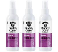 Buddycare Dog Colgne - Grape - 200 ml x 3 - Refreshing and Grape Scented Dog Colgne - Refreshes Between Dog Washes