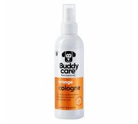 Buddycare Perfume para perros - Naranja - Aroma afrutado y audaz - Refresca entre lavados de perros - con aloe vera y provitamina B5 (200 ml, 1 unidad)