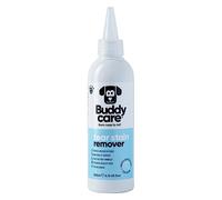 Buddycare Quitamanchas de lágrimas de perro | Quitamanchas de lágrimas de acción rápida para perros | Fórmula de origen natural y equilibrio de PH 200 ml (paquete de 1)