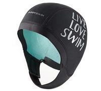 BUDDYSWIM Gorro Neopreno 2.5 mm Natacion en Aguas Abiertas. Gorro Natacion Hombre y Mujer de Neopreno Aislante del Frío, Cierre Fácil, Buceo, Submarinismo, Surf y Trabajos en el Agua.