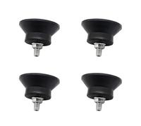 budebuse 4 unids/set impresora pie de goma para 2 4 pies de amortiguación antideslizantes mejorados de fácil instalación pies amortiguadores