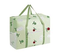 budebuse Bolsa de almacenamiento de tela Oxford resistente para mudanzas, gran contenedor de ropa con doble sellado reforzado, tela oxford, bolsa de mudanza