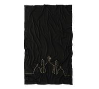 budebuse Bufanda suave de algodón mercerizado con estampado de iglesia con impresión digital envoltura de hombro bufanda larga para uso diario Eventos religiosos Bufandas navideñas religiosas, Negro