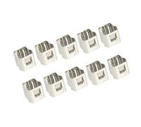 budebuse Fijación de placa calefactora con precisión clip de metal sin herramientas para laboratorio /P1P presión pinza de resorte para bloque de calefacción de laboratorio