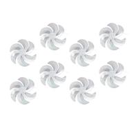 budebuse Paquete de 8 herramientas antipájaros con amplia cobertura, cada una cubre 20 - 30 metros con cambios dinámicos de color para un efecto duradero