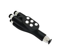 budebuse Para X1C P1S P1P 4 en 1 PTFE Adaptador Materiales Tubo Expansión Puerto Conexión 4 Alimentación Impresora Parte Enseñanza Experimento