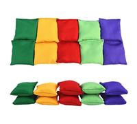 budebuse Puf reutilizable para niños, juego de lanzamiento para niños, entrenamiento físico, interacción con amigos al aire libre, juego de lanzamiento, colores surtidos, 2 unidades