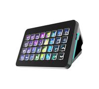 budebuse Teclado programable Broadly Compatible 32 Visual Control para Streamdeck Live Streaming Control and Setting Video Editing Keyboards