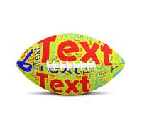 Budelym Balón de fútbol Americano Personaliza - Pelota de fútbol Americano NFL, Entrenamiento Divertido para Niños En Fútbol Americano/Añade Tus Propios diseños a tu Gusto