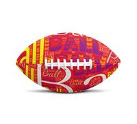 Budelym Balón de fútbol Americano Personaliza - Pelota de fútbol Americano NFL, Entrenamiento Divertido para Niños En Fútbol Americano/Añade Tus Propios diseños a tu Gusto