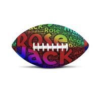 Budelym Balón de fútbol Americano Personaliza - Pelota de fútbol Americano NFL, Entrenamiento Divertido para Niños En Fútbol Americano/Añade Tus Propios diseños a tu Gusto