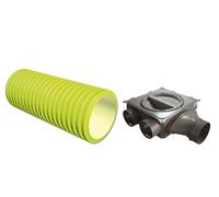 Buderus Logaplus Luftverteilpaket RR85D Sistema de tubo redondo de 75 hasta 85m2 (Techo) - 7739619929