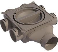 Buderus VK 100-1S Verteiler 1-lagig seitlich Kompaktverteiler 1-lagig seitlich, DN100 - 7738112474