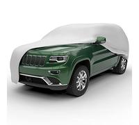 Budge Cubierta para protección de Lluvia para SUV, Polipropileno con película Impermeable, Color Gris