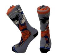 Budget Gifts Dragonball Z - Calcetines de pantorrilla para hombre, talla 6.5-11.5