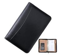 Budget Notebook Planner - A6 PU Leather Buddget Planners With Calculator,Waterproof Money Binder, Multipurpose Cash Budget Binder For Timesaving Calculations Home, Saving Money, Budgeting Planner