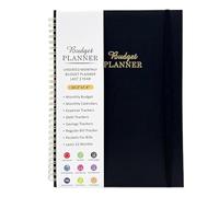 Budget Planner 2025, Bill Organizer User-Friendly Budget Planner, Planner Portable Finance Planner Double Sided Pockets for Birthday Christmas