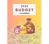 Budget Planner 2026: All-in-One Financial Workbook with Calendars, Savings Trackers, Debt Payoff Sheets & Monthly Budget Pages