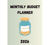 Budget Planner 2026: Annual Personal Finance Organizer | Expense Tracker, Savings Goals and Budget Management