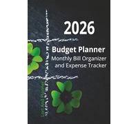 Budget Planner 2026: Monthly Bill Organizer and Expense Tracker