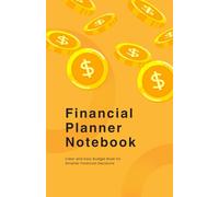 Budget Planner Book - A Simple Way to Stay Organized and On Budget: Expense Tracker to Record Bills and Keep Finances Clear