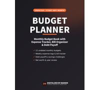 Budget Planner: Monthly Budget Book with Expense Tracker, Bill Organizer & Debt Payoff