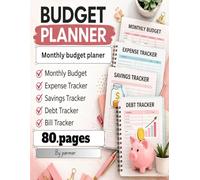 Budget Planner Monthly & Weekly: 80-Page