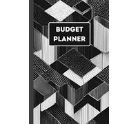 Budget Planner with Income, Expense & Goal Tracker - Undated Financial Organizer for Monthly Budgeting, Savings, & Debt Tracking - Compact & ... for Smart Financial Goals - Black and Blue