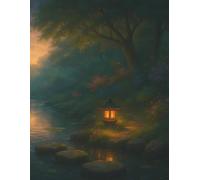 Budgeting & Expense Tracker - Lantern River Path: A guided monthly space to stay organized, intentional, and in control of your finances.