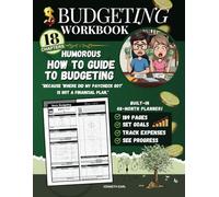 Budgeting Workbook: Fun & Practical Guide to Budgeting with Monthly Finance Planner Expense Tracker Bill Organizer Journal Notebook