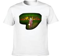 Budgie Logo Rock Band Music Men Adult Short Sleeve T Shirt White S